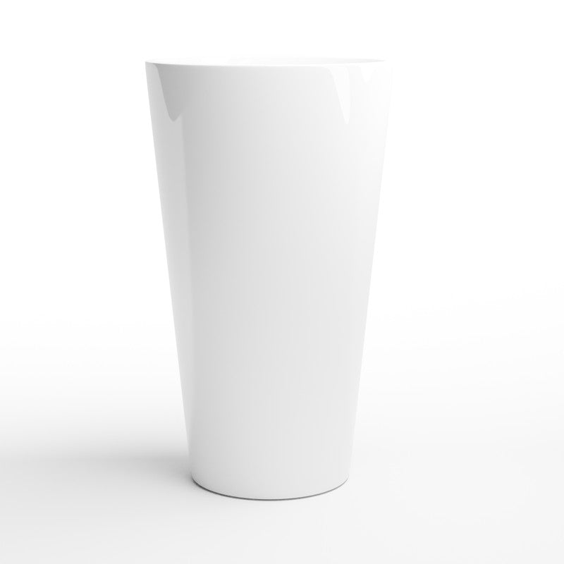 Stor keramisk lattemugg 17 oz | Eget tryck