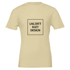 Premium unisex-t-shirt med rund hals | Designa din egen med eget tryck