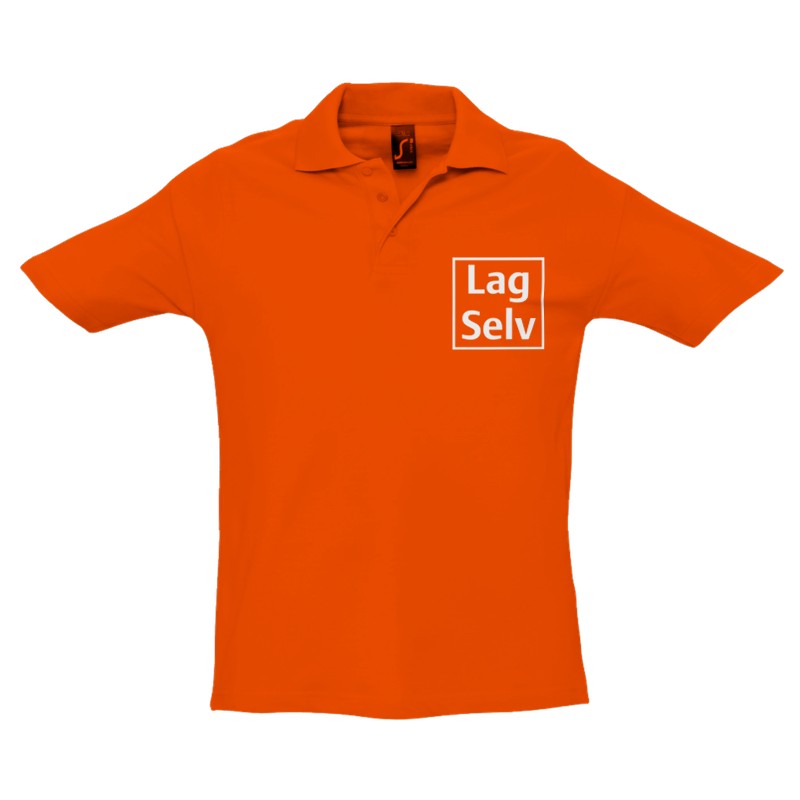Pikétröja med eget tryck | Unisex premium