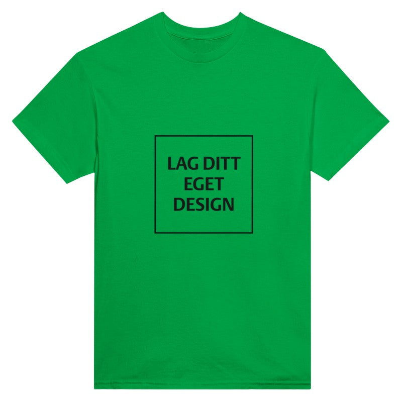 Designa din egen t-shirt med tryck | Robust unisextröja med rund hals
