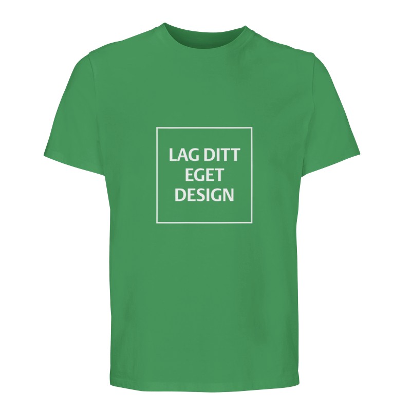 Designa din egen ekologiska unisex-T-shirt | T-shirt med eget tryck