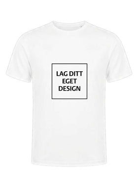 Ventilerande Unisex Tränings-T-shirt med Eget Tryck | Snabbtorkande