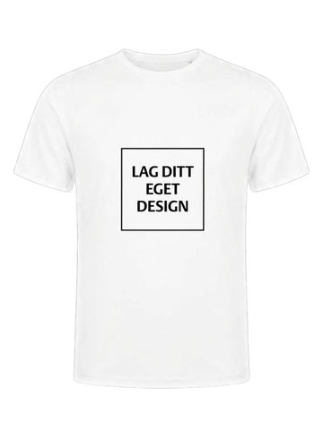 Ventilerande Unisex Tränings-T-shirt med Eget Tryck | Snabbtorkande