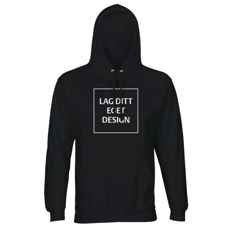 Designa din egen återvunna unisexhoodie | Personligt tryck