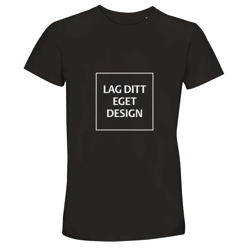 Återvunnen unisex-T-shirt med rund hals | Designa din egen T-shirt med tryck