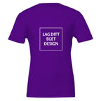 Premium unisex-t-shirt med rund hals | Designa din egen med eget tryck