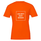 Premium unisex-t-shirt med rund hals | Designa din egen med eget tryck