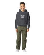 Myk Hettegenser for Ungdom med Eget Trykk | Midweight Fleece Hoodie