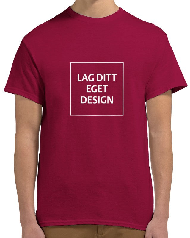 Designa din egen unisex-T-shirt med tryck | Personlig T-shirt i bomull
