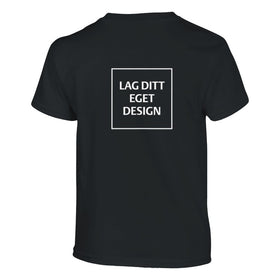 Klassisk Barnt-shirt med Eget Tryck | Slitstark Bomull