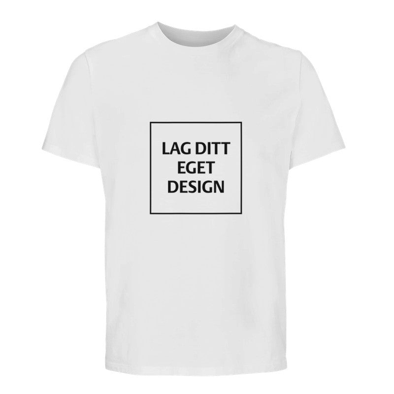 Designa din egen ekologiska unisex-T-shirt | T-shirt med eget tryck