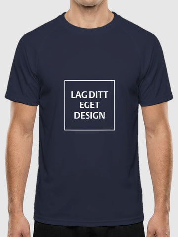 Ultralätt Teknisk Unisex-T-shirt med Eget Tryck | Slitstark Sport