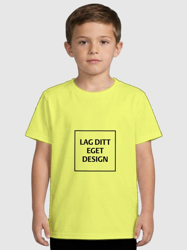 Ventilerande Barn-Sport-T-shirt med Eget Tryck | Snabbtorkande Träningströja