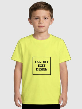 Ventilerande Barn-Sport-T-shirt med Eget Tryck | Snabbtorkande Träningströja