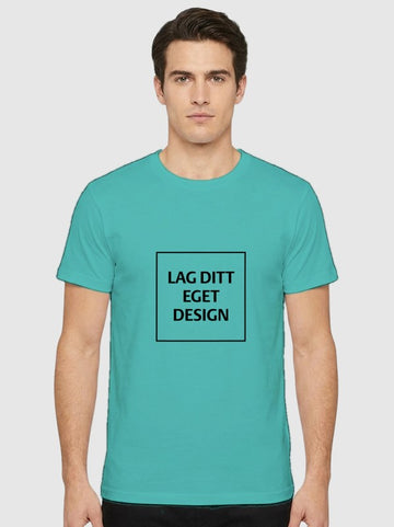 Ventilerande Unisex Tränings-T-shirt med Eget Tryck | Snabbtorkande