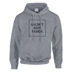 Designa din egen personliga hoodie med eget tryck | Unisex pullover-hoodie