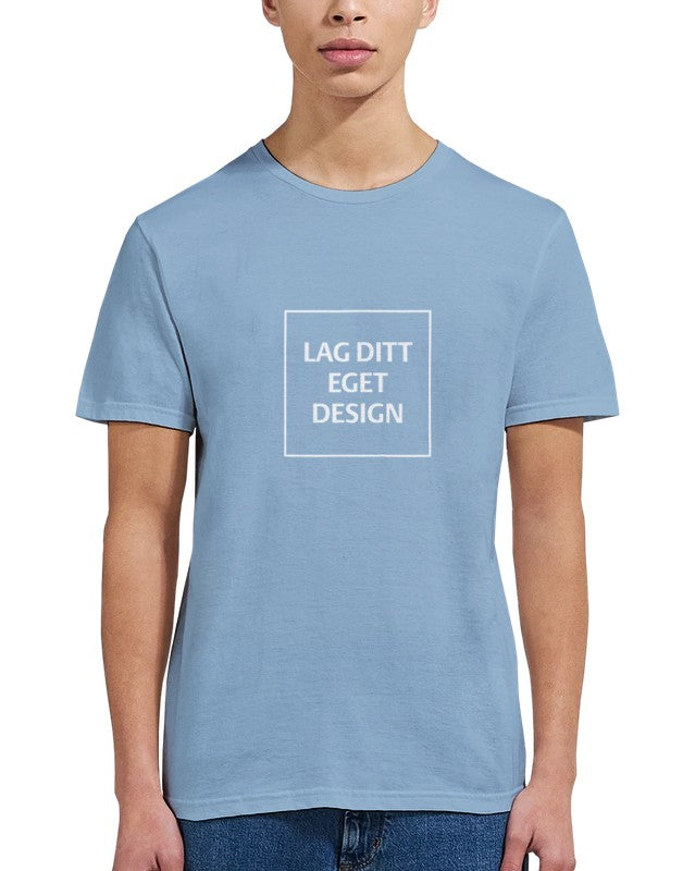 Klassisk unisex-t-shirt med rund hals för eget tryck | Designa din egen t-shirt