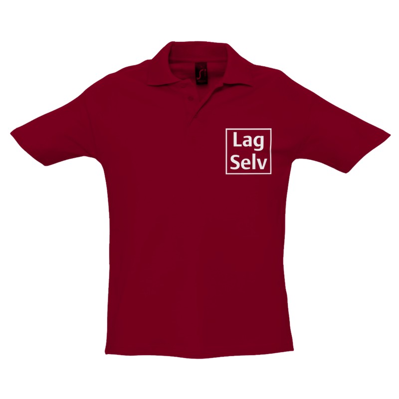 Pikétröja med eget tryck | Unisex premium