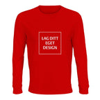 Designa din egen ekologiska långärmade T-shirt | Eget tryck