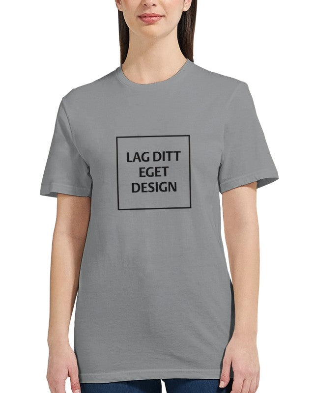 Klassisk dam-t-shirt | Designa din egen med eget tryck