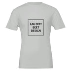 Premium unisex-t-shirt med rund hals | Designa din egen med eget tryck