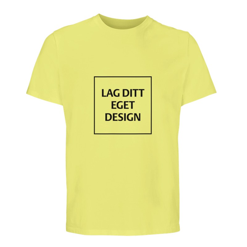 Designa din egen ekologiska unisex-T-shirt | T-shirt med eget tryck