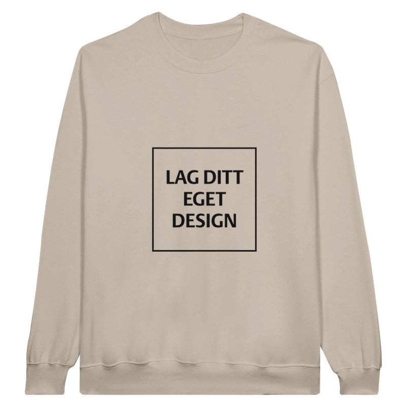 Personlig college-tröja med eget tryck | Designa din egen logotröja