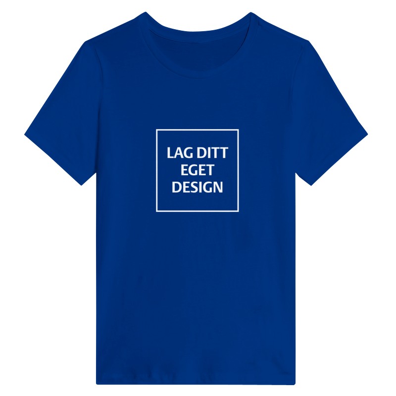 Avslappnad dam-t-shirt | Eget tryck