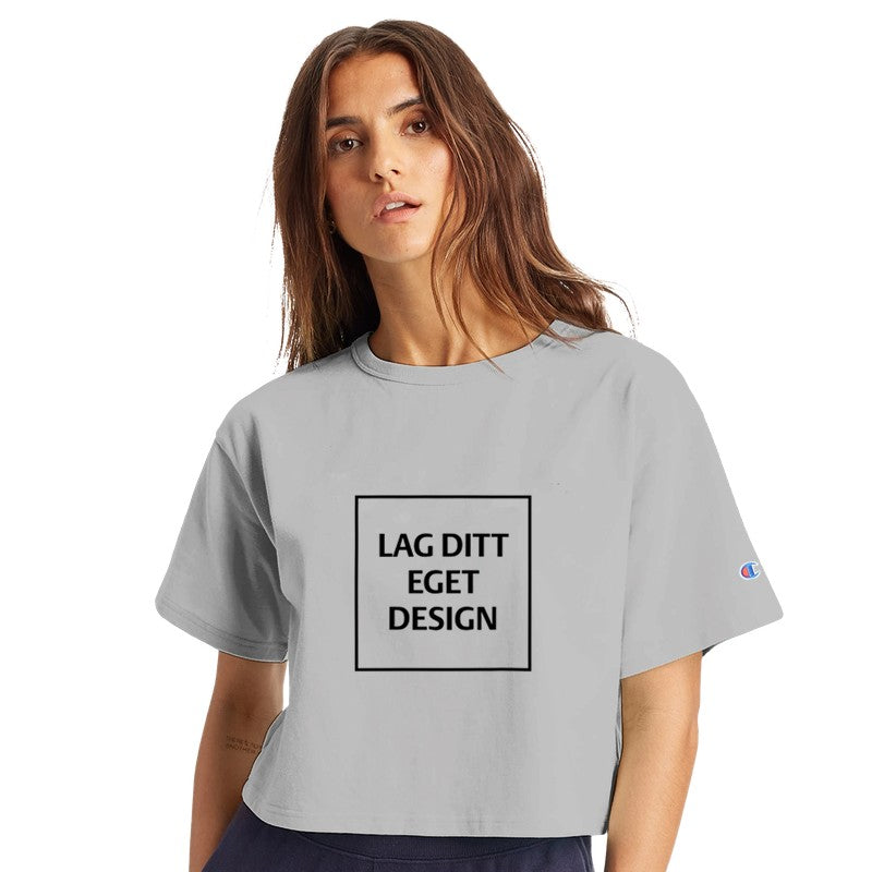 Designa din egen cropped-T-shirt med tryck
