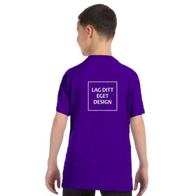 Klassisk Barnt-shirt med Eget Tryck | Slitstark Bomull