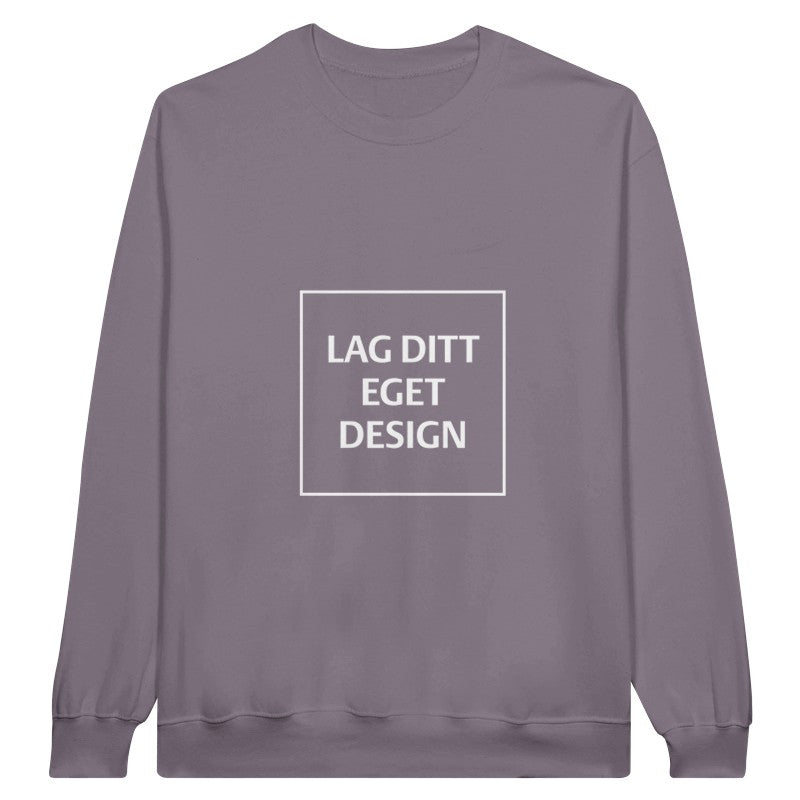 Personlig college-tröja med eget tryck | Designa din egen logotröja