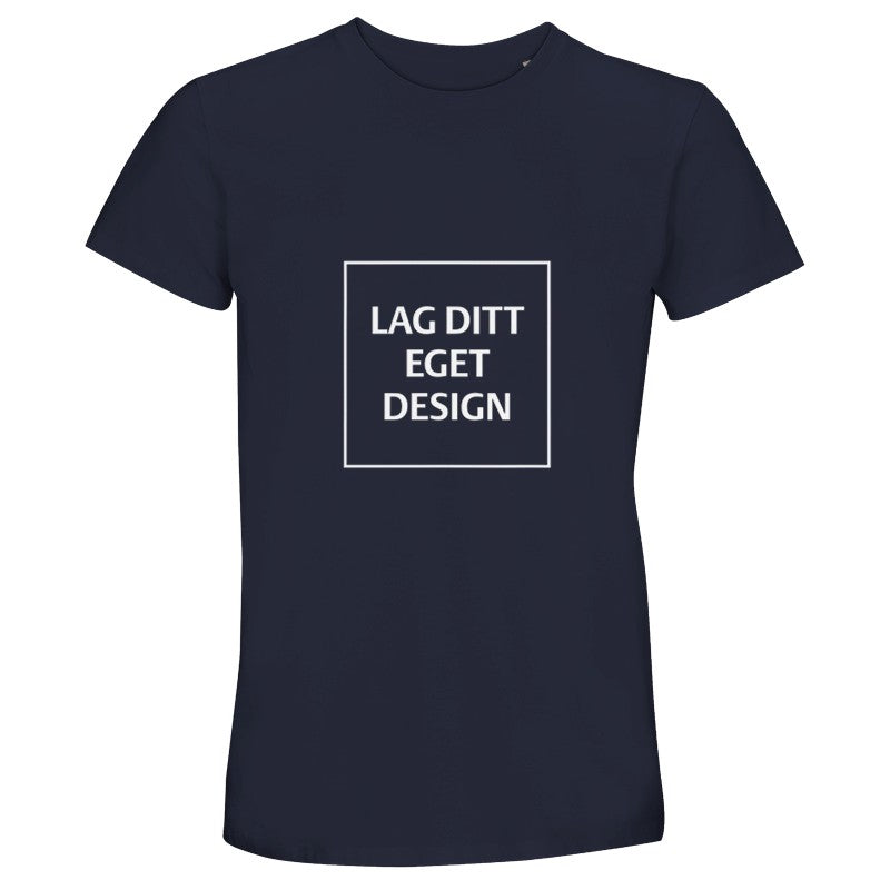 Återvunnen unisex-T-shirt med rund hals | Designa din egen T-shirt med tryck
