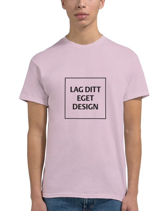 Designa din egen t-shirt med tryck | Robust unisextröja med rund hals