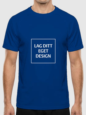 Ultralätt Teknisk Unisex-T-shirt med Eget Tryck | Slitstark Sport