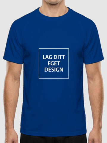 Ultralätt Teknisk Unisex-T-shirt med Eget Tryck | Slitstark Sport