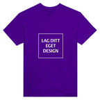 Designa din egen t-shirt med tryck | Robust unisextröja med rund hals