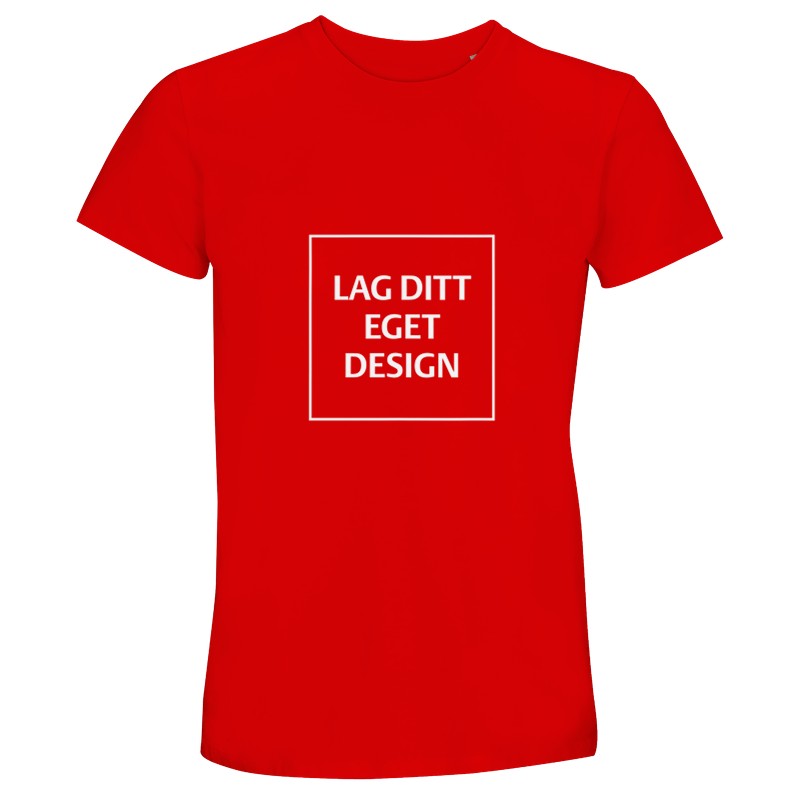 Återvunnen unisex-T-shirt med rund hals | Designa din egen T-shirt med tryck