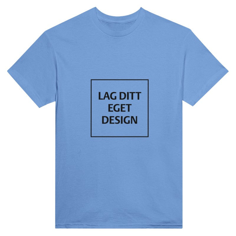Designa din egen t-shirt med tryck | Robust unisextröja med rund hals