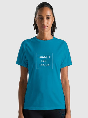 Ultralätt Teknisk Dam-T-shirt med Eget Tryck | Figursydd Sport