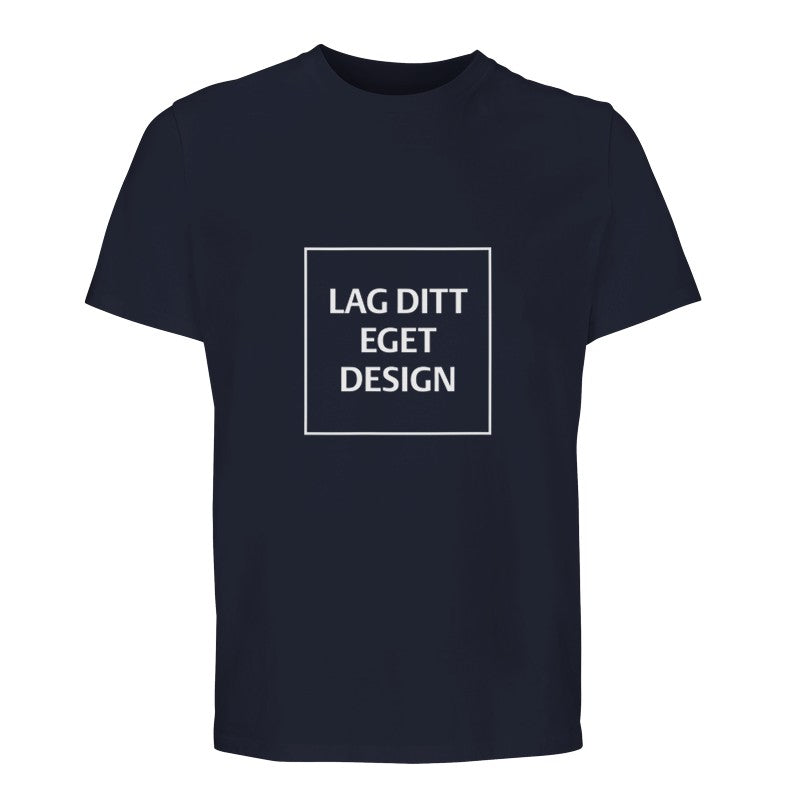 Designa din egen ekologiska unisex-T-shirt | T-shirt med eget tryck