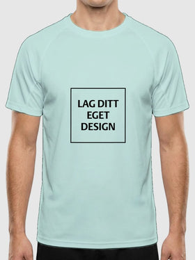 Ultralätt Teknisk Unisex-T-shirt med Eget Tryck | Slitstark Sport