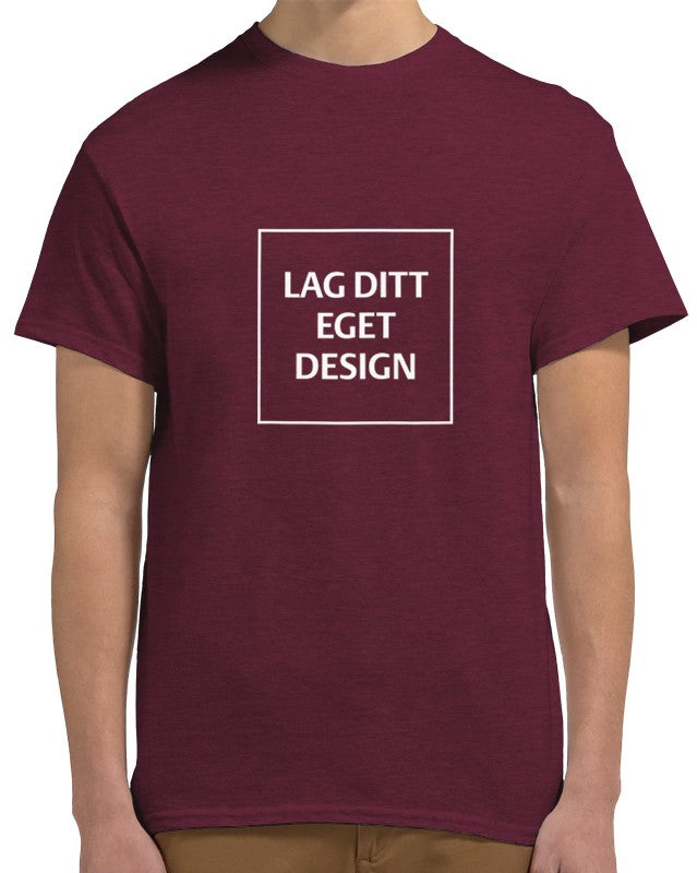 Designa din egen unisex-T-shirt med tryck | Personlig T-shirt i bomull