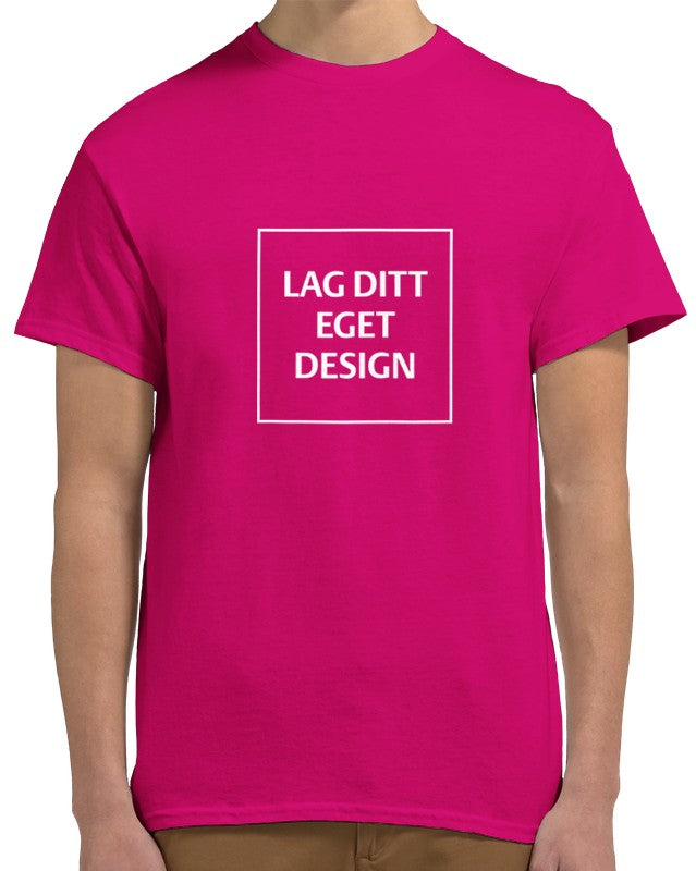 Designa din egen unisex-T-shirt med tryck | Personlig T-shirt i bomull