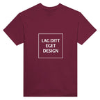 Designa din egen t-shirt med tryck | Robust unisextröja med rund hals