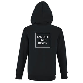 Huvjacka för Barn med Dragkedja och Eget Tryck | Mjuk Zip Hoodie