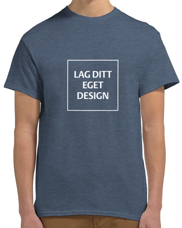 Designa din egen unisex-T-shirt med tryck | Personlig T-shirt i bomull