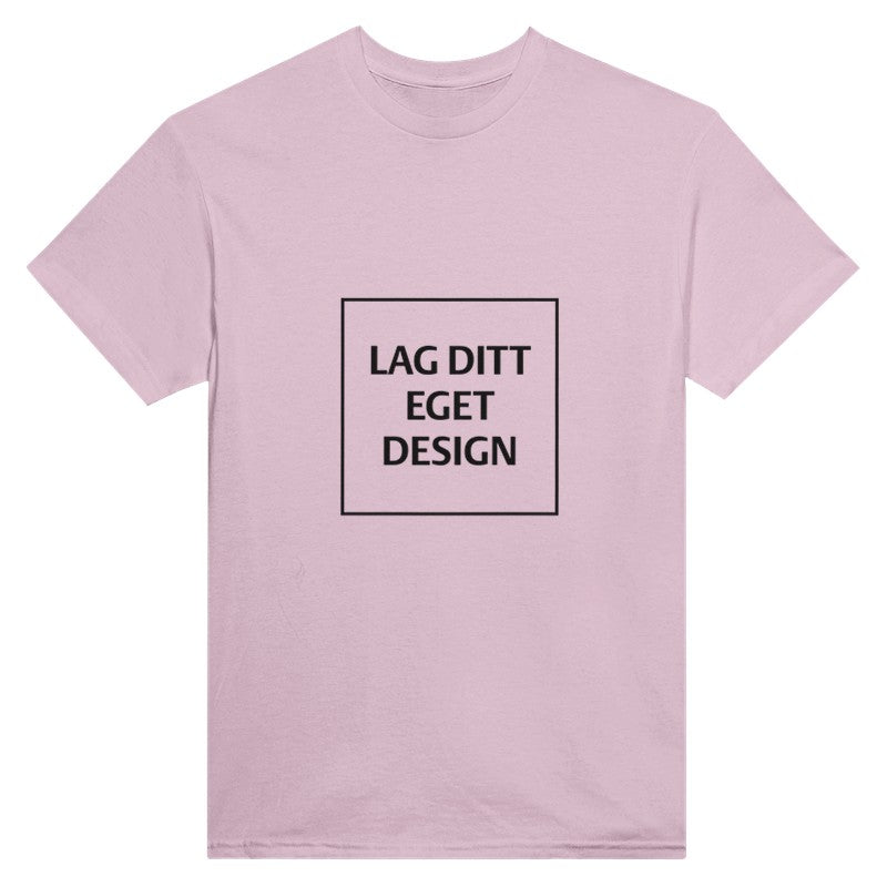 Designa din egen t-shirt med tryck | Robust unisextröja med rund hals