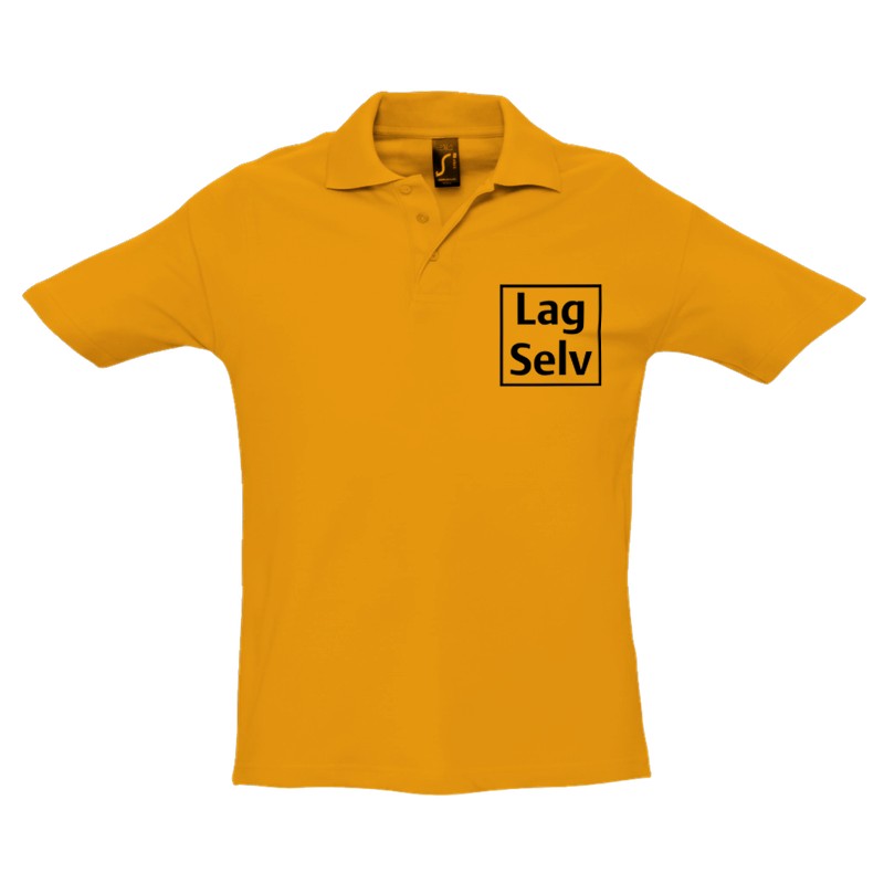 Pikétröja med eget tryck | Unisex premium