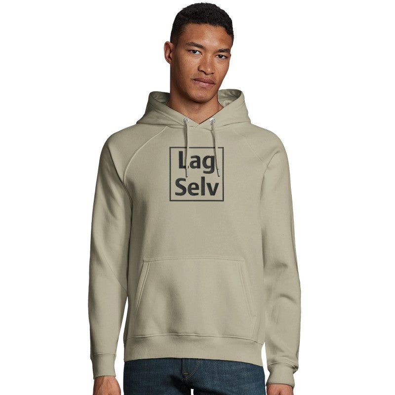 Ekologisk unisex-hoodie – designa din egen med broderi
