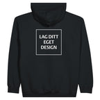 Personlig hoodie med dragkedja | Skapa din egen zip-hoodie med eget tryck